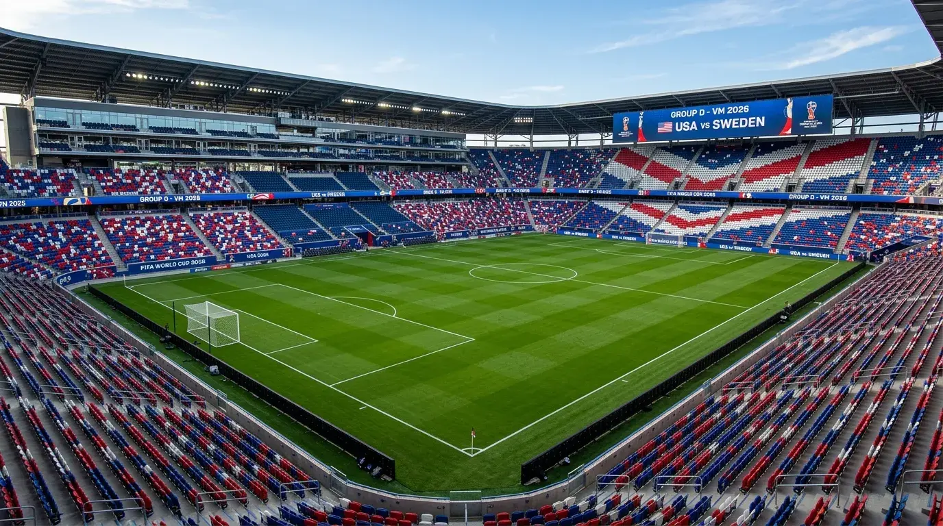 Grupp D i VM 2026 med värdlandet USA mot Paraguay, Australien och Turkiet