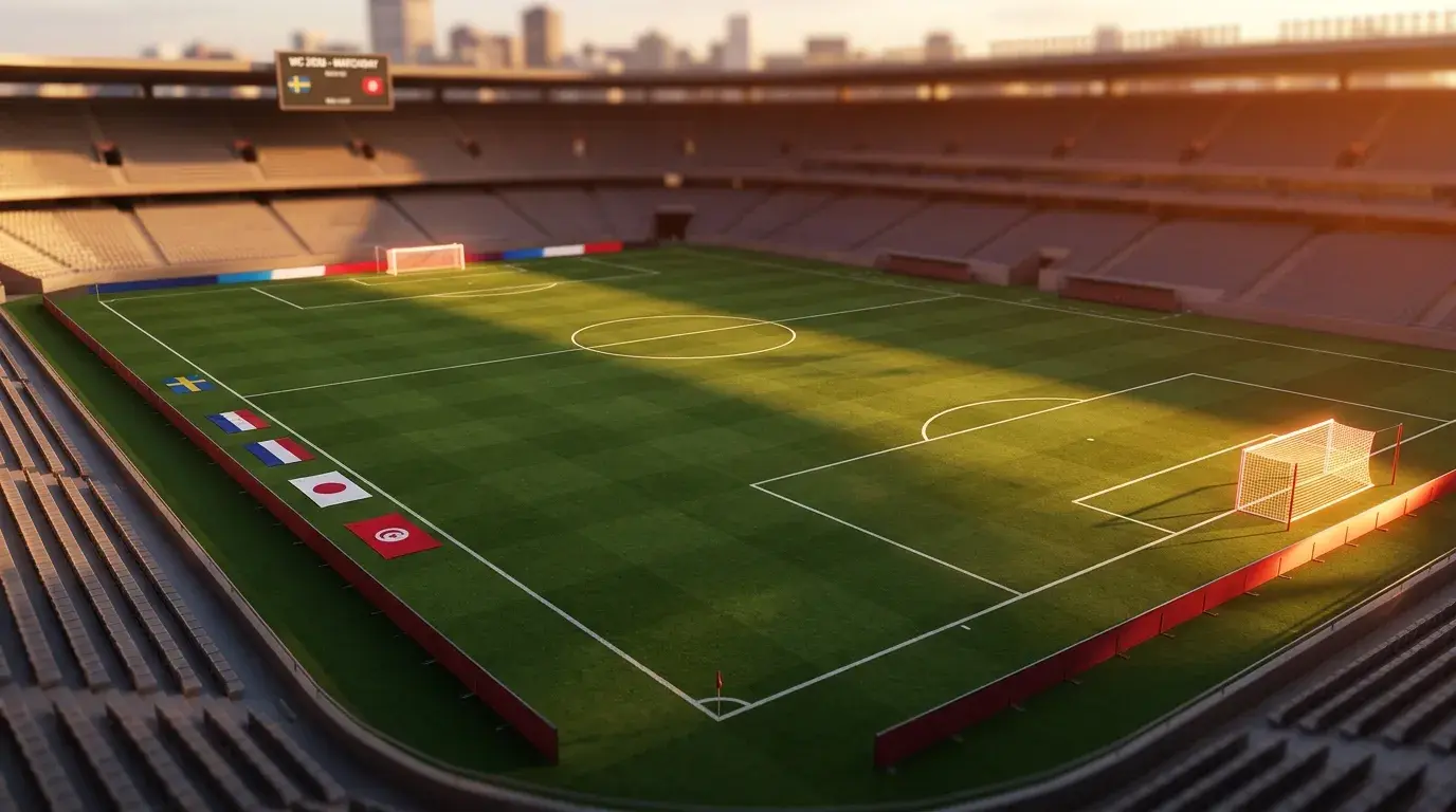 Grupp F i VM 2026 med Sveriges landslag mot Nederländerna, Japan och Tunisien